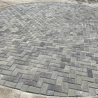 pattern of stone for driveway